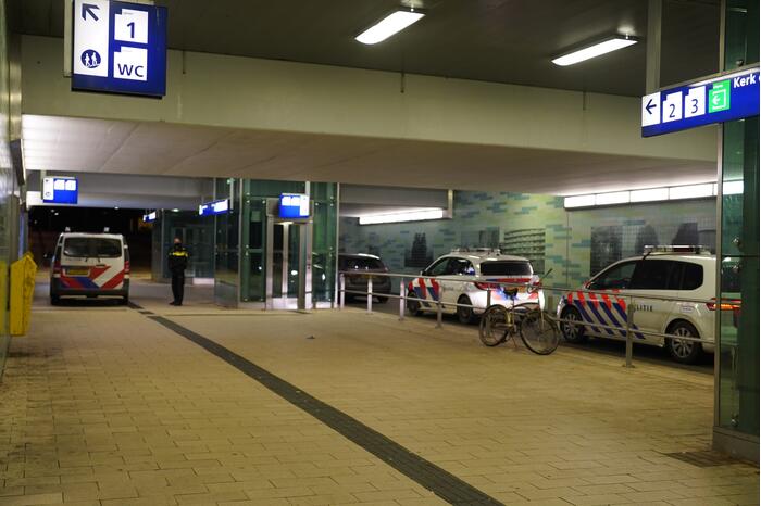 Politie doet meerdere aanhoudingen op NS-station