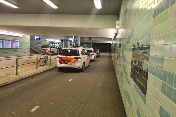 Politie doet meerdere aanhoudingen op NS-station