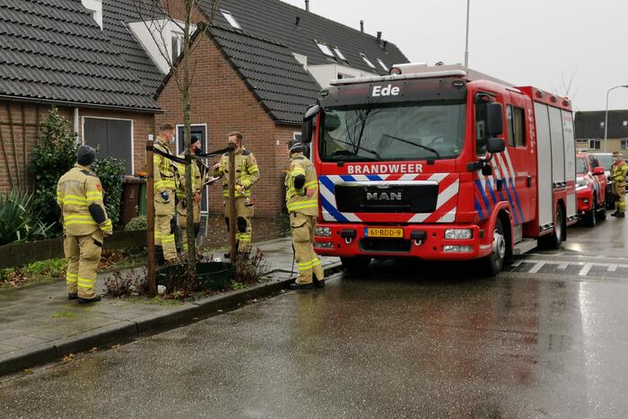 Benzinelucht in riool waargenomen