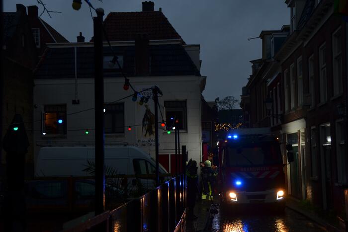 Keukenbrand in het centrum