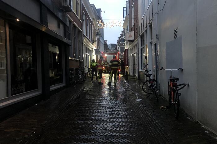 Keukenbrand in het centrum