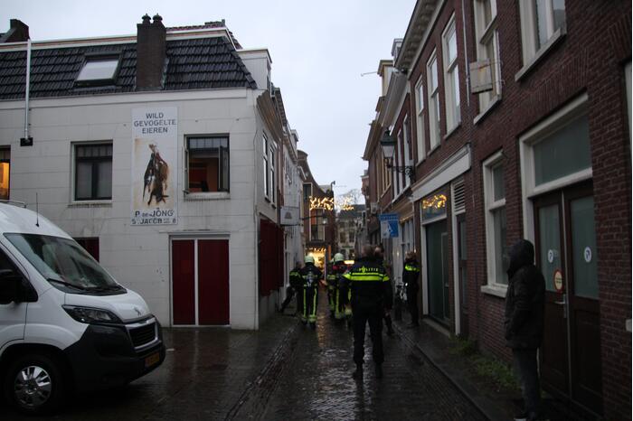 Keukenbrand in het centrum