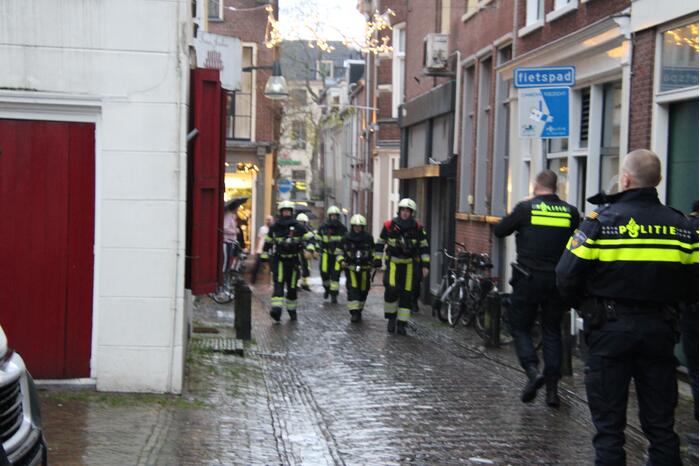 Keukenbrand in het centrum