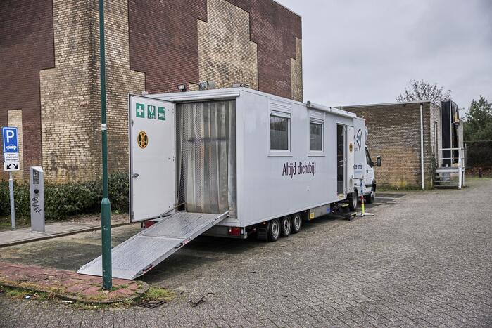 Ruim 240 personen getest in GGD-coronatestbus