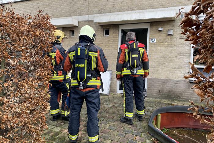 Bewoners ruiken vreemde lucht in huis