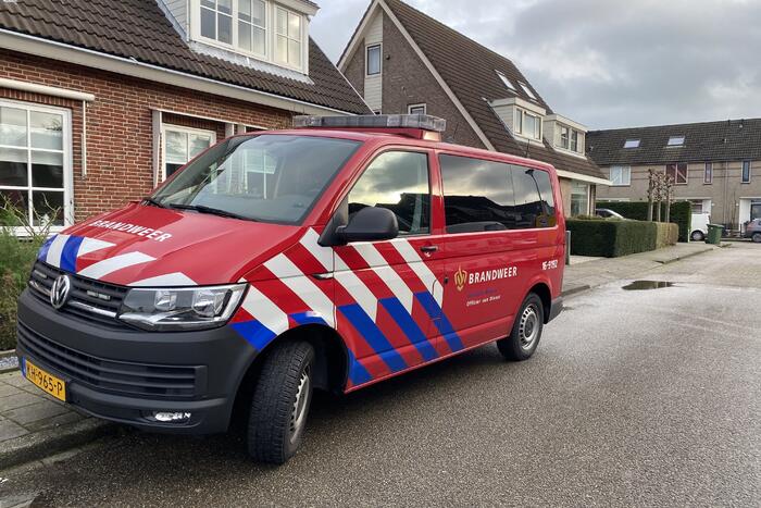 Bewoners ruiken vreemde lucht in huis