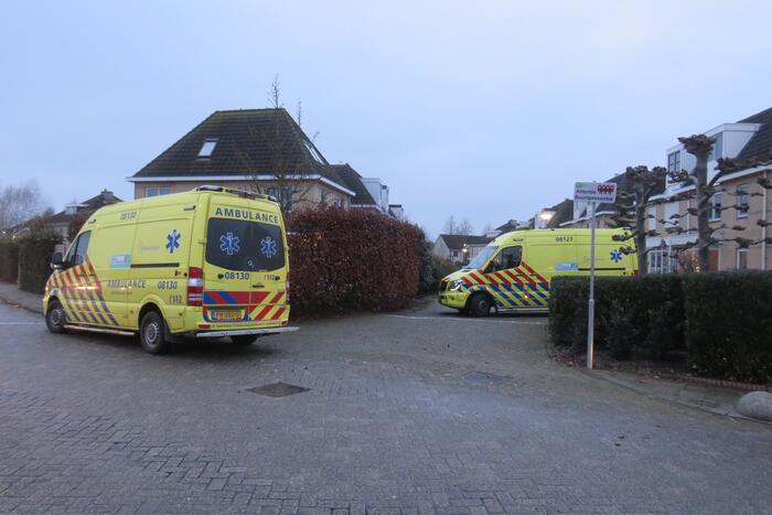 Traumahelikopter landt voor incident