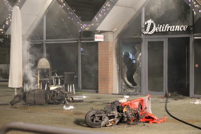 Brand bij kwalitaria Delifrance