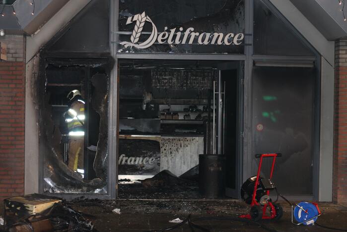Brand bij kwalitaria Delifrance