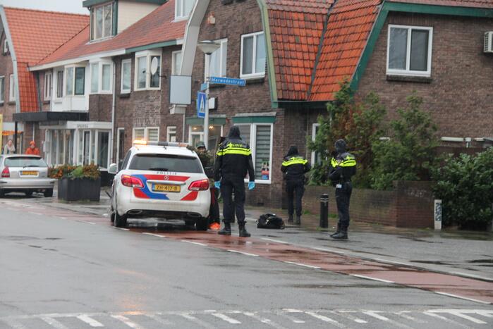 Man aangehouden door agenten