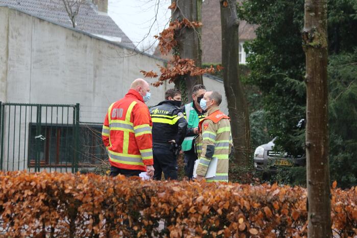 Hulpdiensten houden grootschalige oefening bij College De Brink