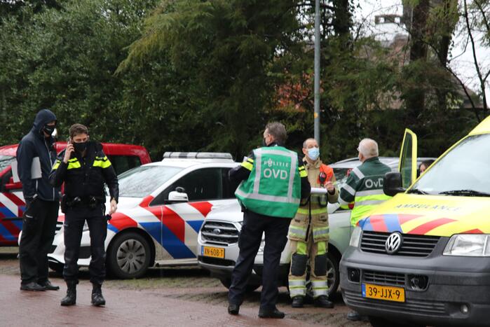 Hulpdiensten houden grootschalige oefening bij College De Brink