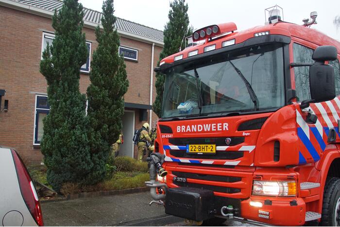 Rookontwikkeling in woning