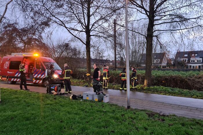 Fiets aangetroffen langs sloot