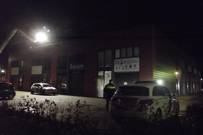 Mogelijke hennepkwekerij aangetroffen in bedrijfspand