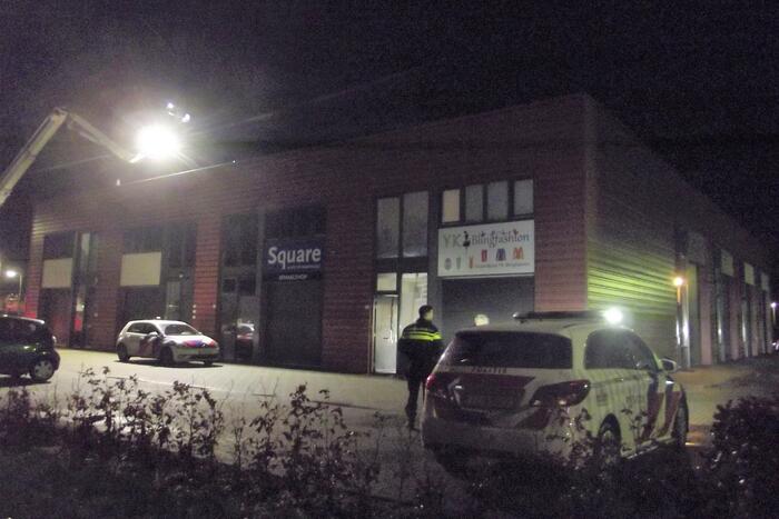 Mogelijke hennepkwekerij aangetroffen in bedrijfspand