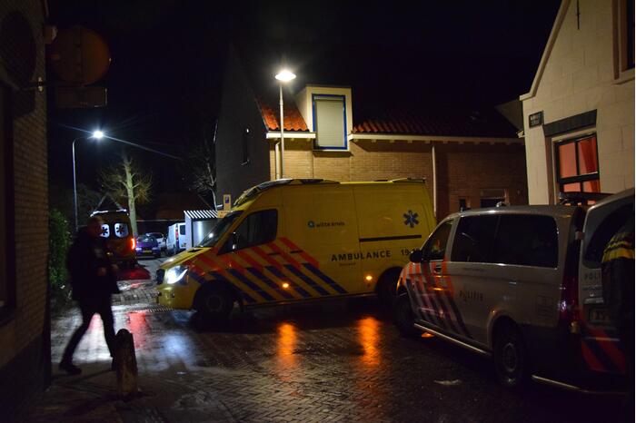 Persoon zwaargewond bij incident op straat