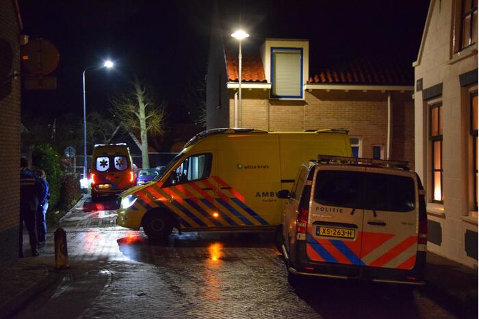 Persoon zwaargewond bij incident op straat