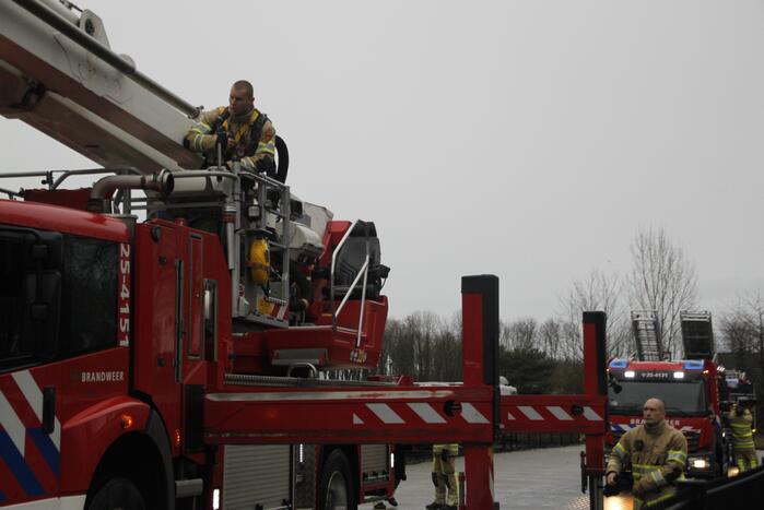 Brand bij Agarisch bedrijf