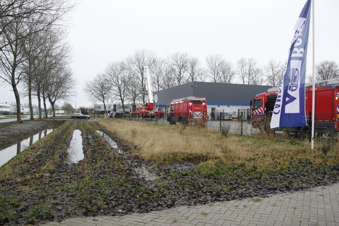 Brand bij Agarisch bedrijf