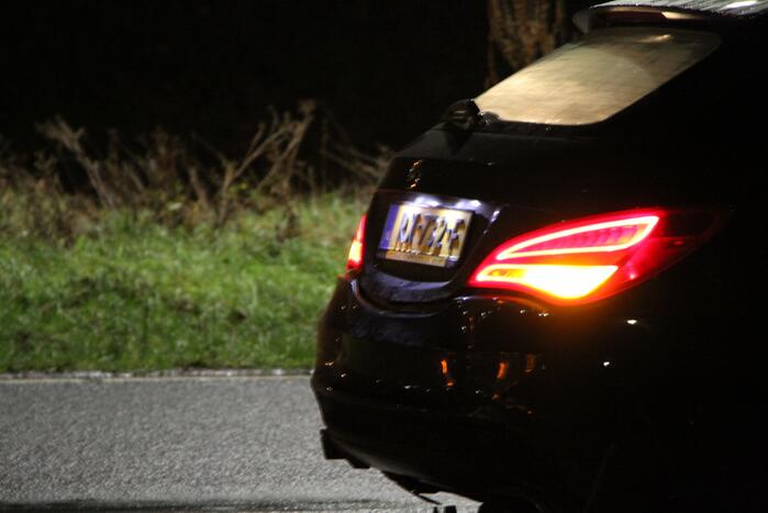 Twee auto's betrokken bij kop-staart ongeval