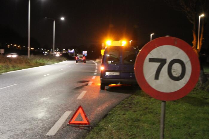 Twee auto's betrokken bij kop-staart ongeval