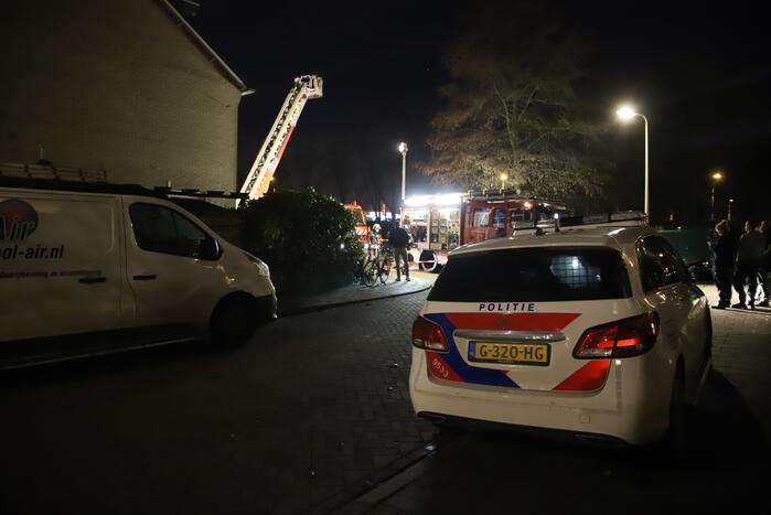 Schoorsteenbrand snel onder controle