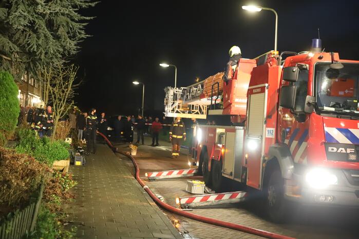 Schoorsteenbrand snel onder controle
