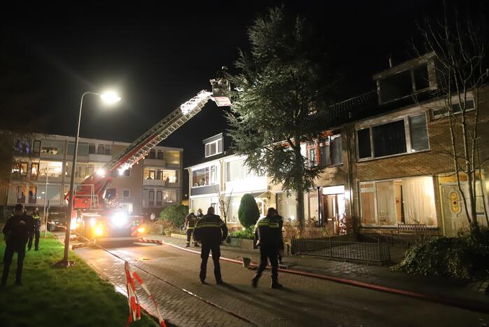 Schoorsteenbrand snel onder controle