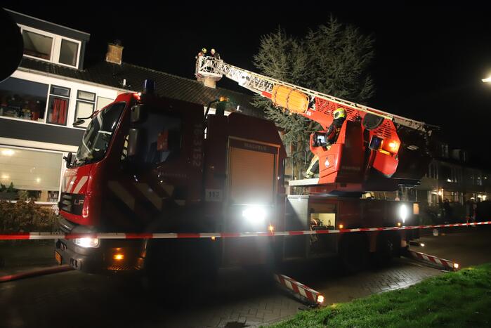 Schoorsteenbrand snel onder controle