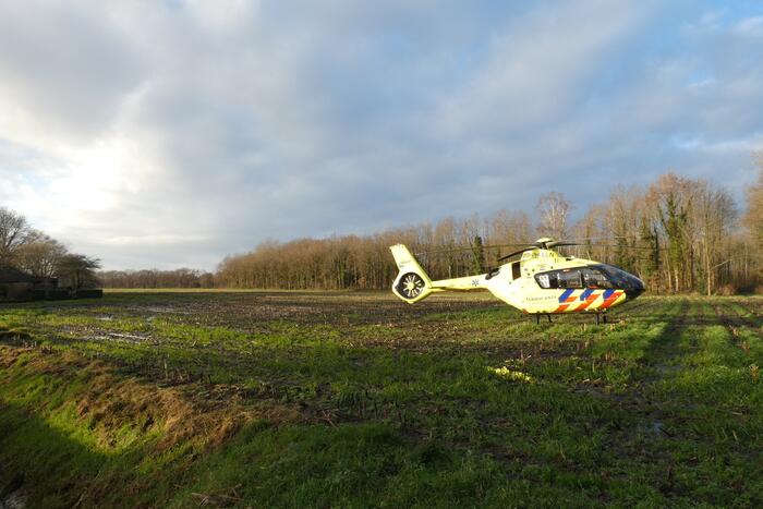 Traumateam assisteert bij incident