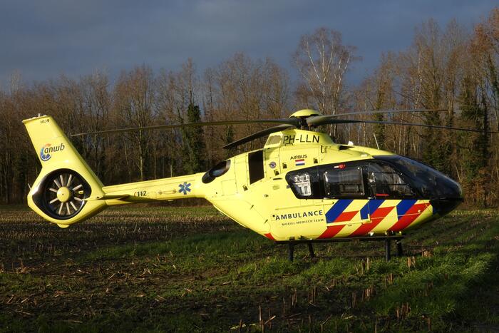 Traumateam assisteert bij incident