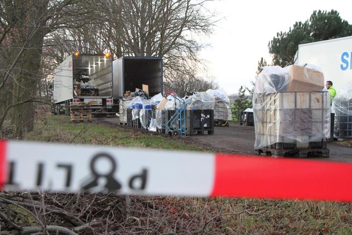 Ontmanteling van groot drugslab