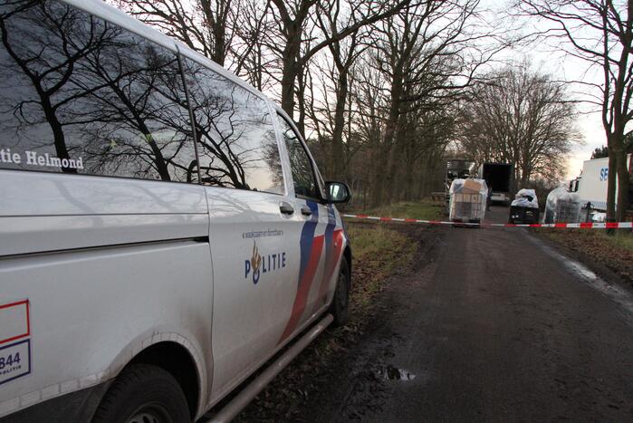 Ontmanteling van groot drugslab