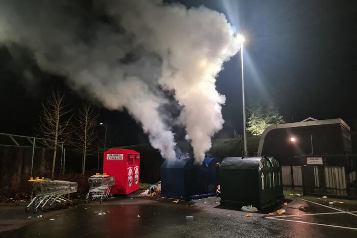 Flinke brand in container