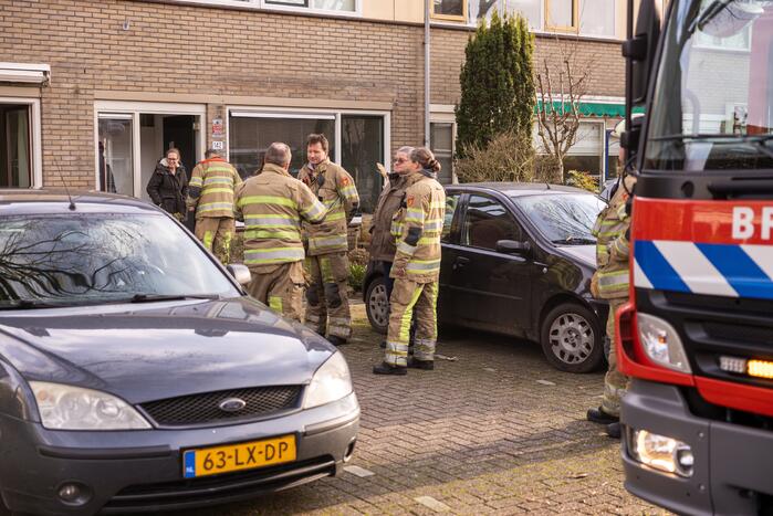 Brand in keuken snel onder controle