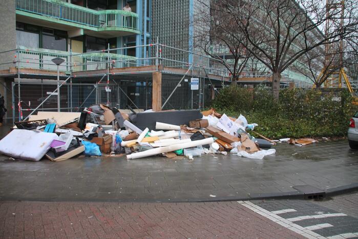 Containerbrand snel geblust