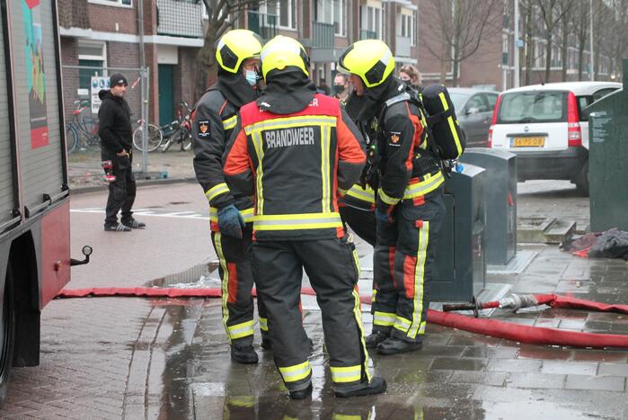 Containerbrand snel geblust