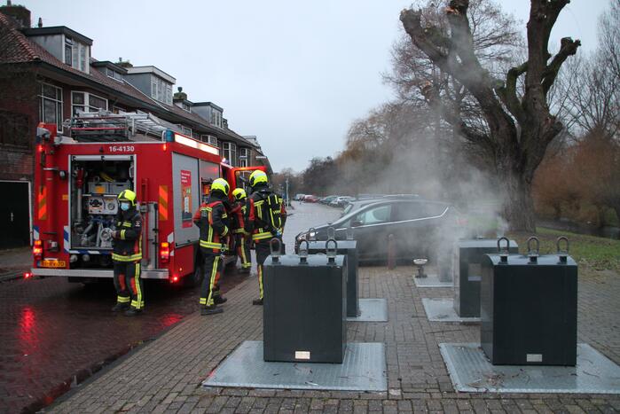 Opnieuw brand in container in korte tijd