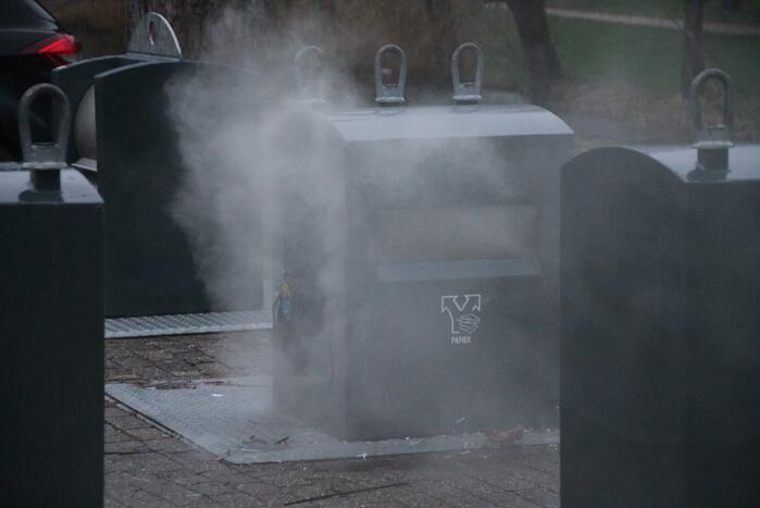 Opnieuw brand in container in korte tijd