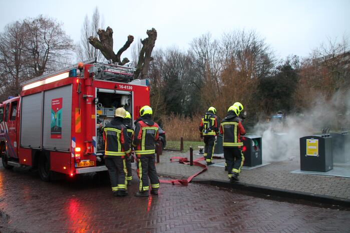 Opnieuw brand in container in korte tijd