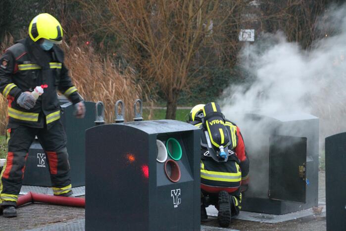 Opnieuw brand in container in korte tijd