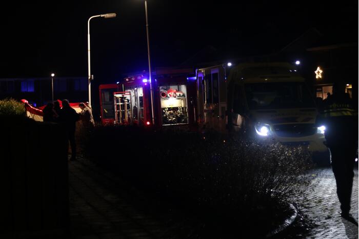 Vrouw overleden bij brand in woning