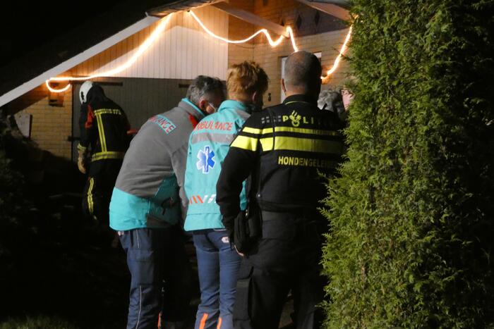 Brand in vrijstaande woning