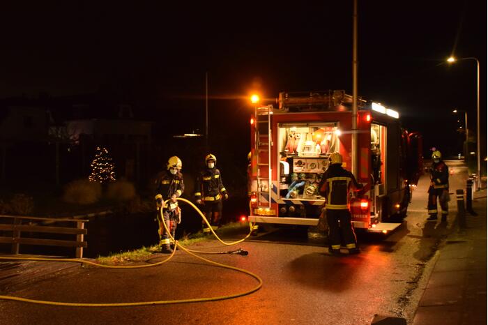 Brand in woning snel onder controle