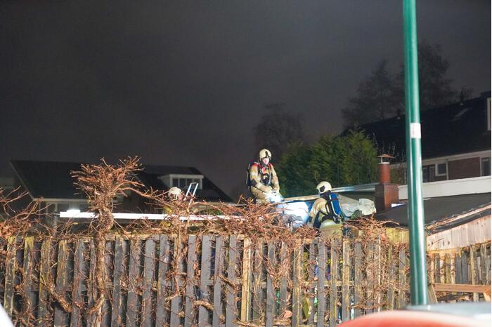 Brand in schuur snel gedoofd