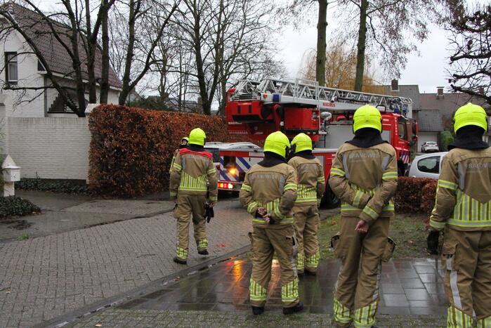 Boom dreigt om te vallen