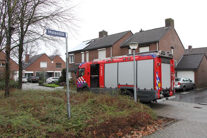 Boom dreigt om te vallen