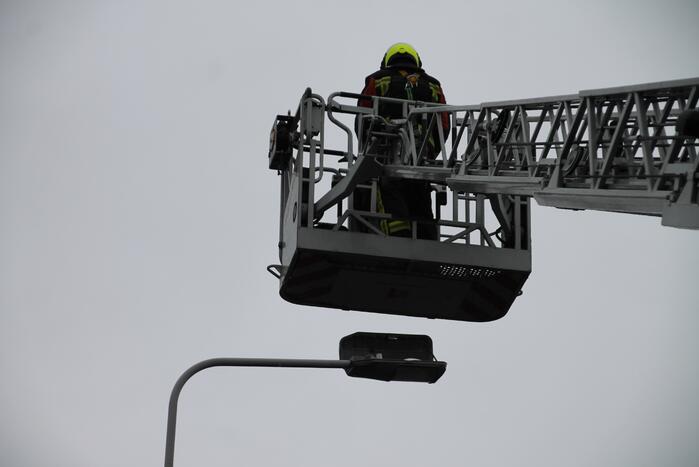 Lantaarnpaal zorgt voor gevaarlijke situatie