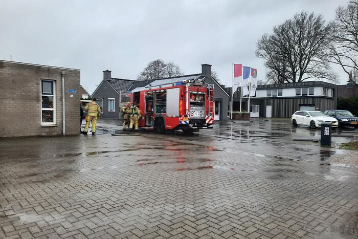 Woningbrand bleek brandende dozen